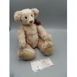 Artist bear 'cricket' with tag ..collectable and not suitable for children