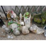 Assorted Garden Ornaments