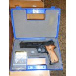 Walther CP88 Air Pistol .177 with cartridges etc