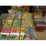 Dandy, Beano, Air Ace, Oor Willie and The Broons books and comics plus few other books