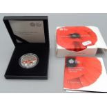 The Royal Mint Remembrance day 2017 UK £5 silver proof piedford coin