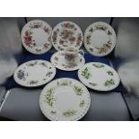 Royal Albert months of the year picture plates (part set)