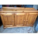 Modern pine sideboard/ cupboard