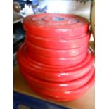 8 Cast Iron Weider Weights 4 x 1 kg and 4 x 2 kg