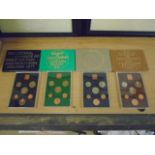 4 x coin sets: Britain and Ireland 1974, 1976, 1975 and 1971