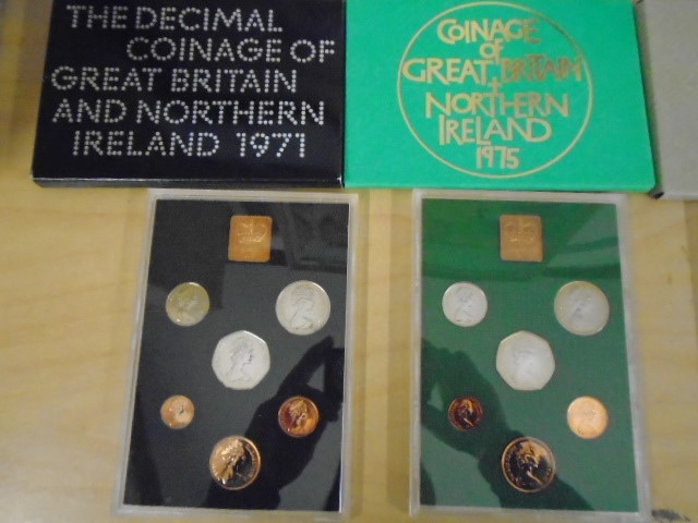 4 x coin sets: Britain and Ireland 1974, 1976, 1975 and 1971 - Image 2 of 3