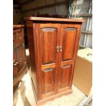 2 Door Hifi Cabinet 40 inches tall 22 wide 19 deep