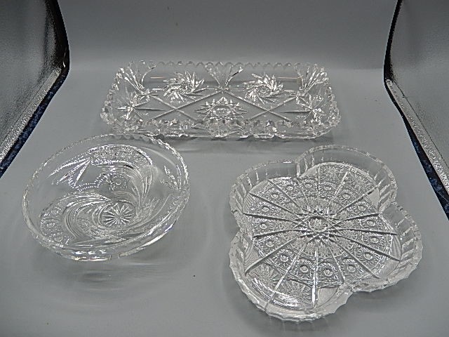 collection of glassware to include 5 x cut glass desert bowls, glass trays, sherry glasses, tankard, - Image 5 of 5