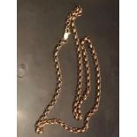 9ct necklace 19.8 grams