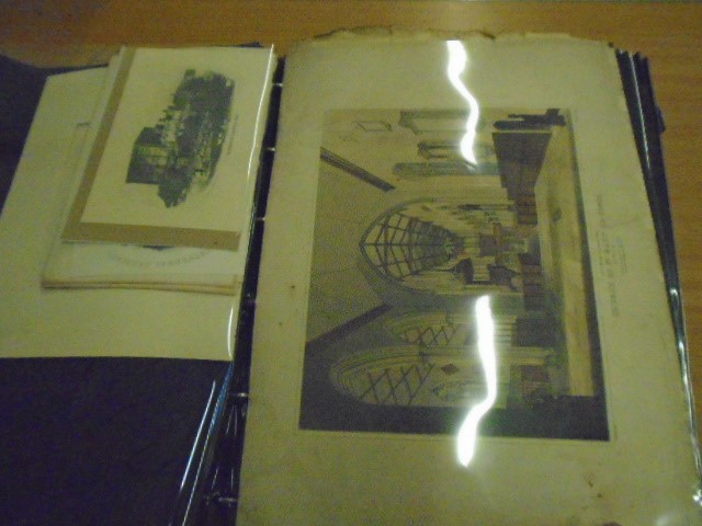 A black carry case with some 25 'pages' of prints- various about 150 in total - Image 4 of 4