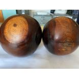 Taylor Rolph Co LTD London, Lignum Vitea Bowls Bias3