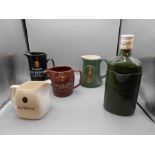 Breweriana Pub jugs collection of 5