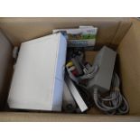 Nintendo wii with accessories