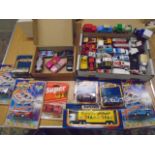 Matchbox boxed die cast cars and loose cars