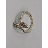 Silver Snake ring