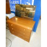 Oak 3 Drawer Dressing Table 36 x 17 inches 27 tall