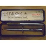Parker ball point pens x 2