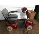 Mobility scooter, shopper (house clearance) as found