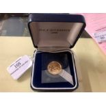 1/2 sovereign 2000 boxed