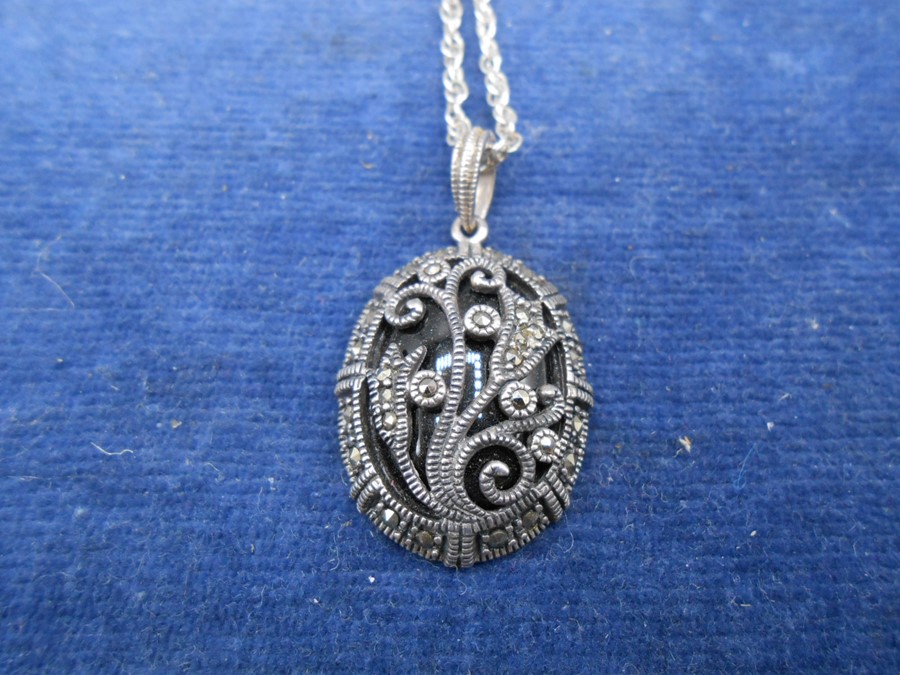 silver necklaces x 4 44.1 grams - Image 5 of 5