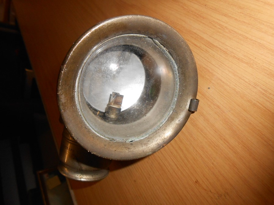Lucas Calcia Cadet carbide cycle lamp - Image 2 of 4