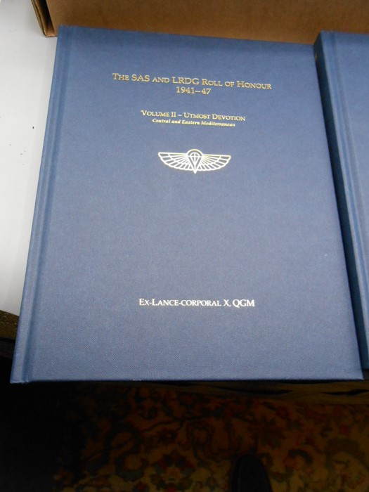 The SAS and LRDG Roll of Honour 1941-47 by Ex-Lance-corporal X, QGM .A seminal project that brings - Image 5 of 8