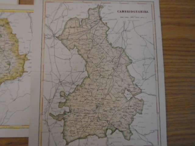 Maps Huntingdonshire, Hertfordshire. Cambridgeshire, Durham - Image 5 of 5