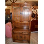 Old Charm Style Display Cabinet 76 inches tall 36 wide