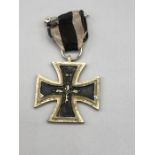 Reproduction ? WWI Germany 1914 - 1813 Iron Cross 2nd Class, German Medal with Ribbon