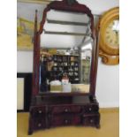 Dressing table mirror with drawers 104cm tall x 50cm wide
