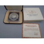 Silver ten dollar Bahamas 1978 in box Prince Charles