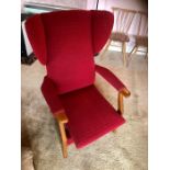 Vintage Parker Knoll 928/9 Wing back armchair for reupholstering