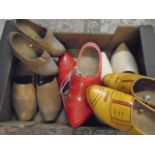 5 pairs of clogs