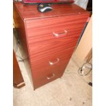 3 Drawer Filing Cabinet 45 cm wide 47 deep 103 cm tall