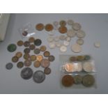 15 farthings, 1858 bright 1/2p, 1/2 farthings and Geo pennies plus others