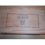 2 Bottles Chateau Bujan Cotes De Borg 1997 ( 750 ml )