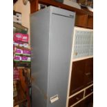 Bisley Metal Cabinet ( locked no key ) 71 1/2 inches tall 12 wide 18 deep[