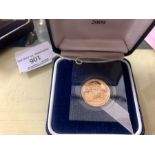 1/2 sovereign 2000 boxed