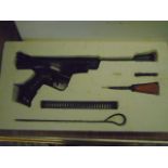 'Balbal' air pistol in box with accessories