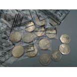 coins 12 x 50p