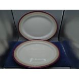 Royal Worcester Vitreous platters 44cm