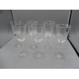 set of 6 wine glasses