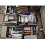 5 boxes of books
