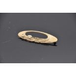 9ct Gold Ola Gorie 'May Queen' brooch 6.1 grams