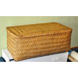 Wicker basket 66 x 38 x 27cm