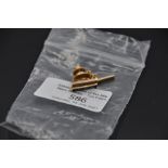 14 k Schlumberger Gold tie pin 4.4 grams