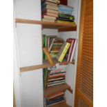 Quantity of books ( sewing room cupboard )