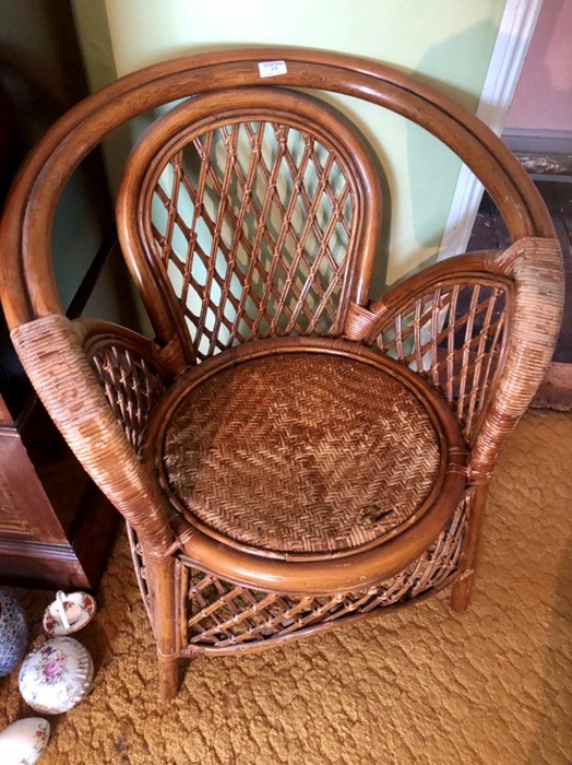 Bamboo chair - Image 2 of 2