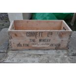 Wooden Connett Ltd The Winery Dolton Devon box