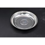 silver Armada trinket dish, 82.5 grams 13 cm wide